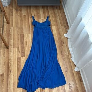 Cece cut out Blue Gown prom or Formal dress size 4